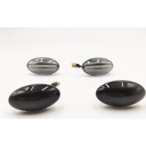 2PCS For Mini Cooper R50 R53 2002-2006 Dynamic LED Turn Signal Side Marker Light For Mini Cooper R52 2004-2008 LED Side Lamp