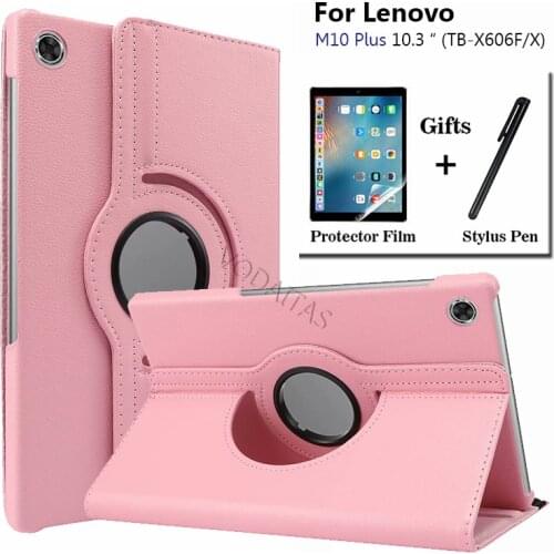 360 Rotating Case for Lenovo Tab M10 Plus 10.3" TB-X606F / TB-X606X Cover with Auto Sleep/Wake for Lenovo Tab M10 Plus