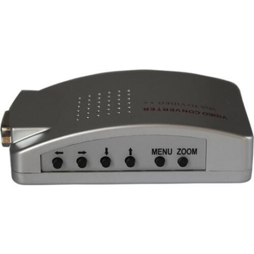 SimpleStone PC Laptop VGA to AV RCA TV Monitor S-video Signal Adapter Converter Switch Box 60322