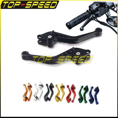 Motorcycle Clutch Lever Handlebar CNC Aluminum Fully 6 Positions Adjustable For Aprilia 2007-2012 MANA BMW R1200R Buell 1125R