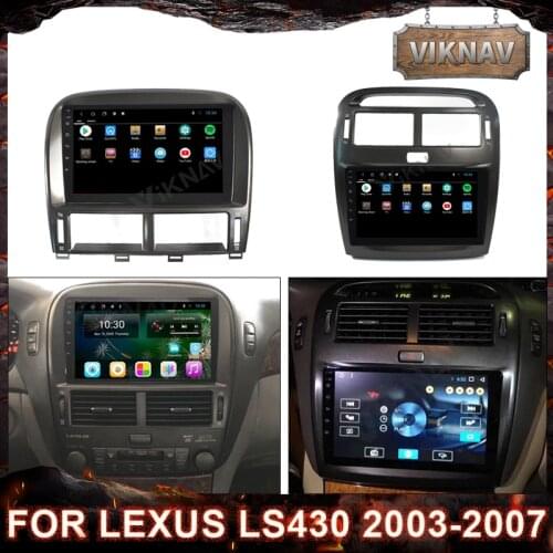 2 din Android car radio multimedia player For Lexus LS430 2003-2007 car autoradio HD Screen GPS navigation Head Unit