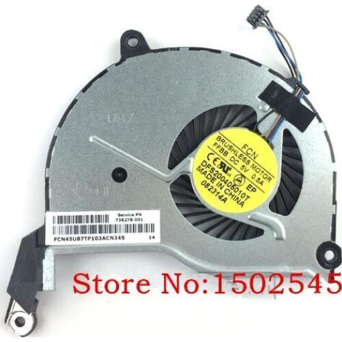 Free shipping genuine new original laptop CPU fan cooling fan for HP Pavilion 14 15 17 14-N 15-N 17-N CPU FAN 736218-001