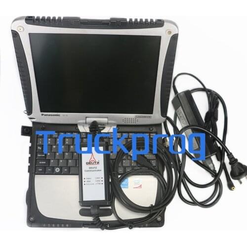 For DEUTZ DIAGNOSTIC KIT DECOM SerDia 2010 K/L-Line J1708 protocols Truck diagnostic&programming tool+CF19 LAPTOP