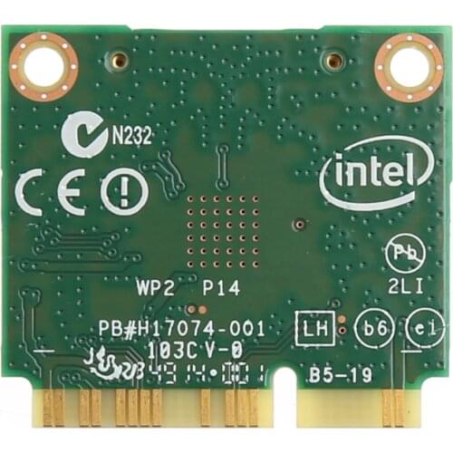 Dual Band Bluetooth 4.0 Wireless Mini PCI-E Card For Intel 7260 AC DELL 7260HMW L4MA