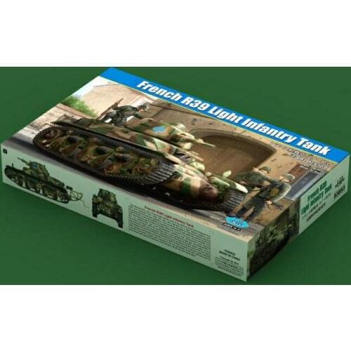 HobbyBoss 83893 1/35 French R39 Light Infantry Tank Assembly Model Kit 2019 NEW
