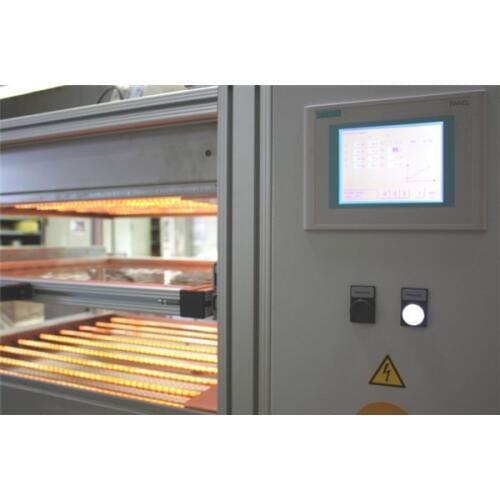 Carbon fiber heating lamp for animal breeding