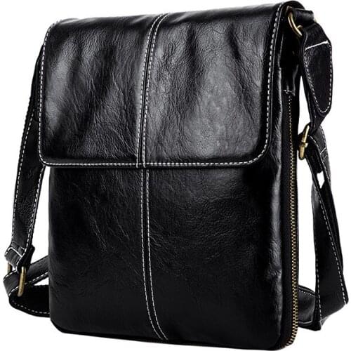 WEIXIER New Business Mens Shoulder Bag PU Leather Fashion Style Diagonal Bag Business Bag Office Bag Mobile Phone Bag Hand Bags