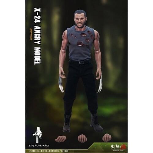 1/6 of the Action Figures model Soul Wolf villain X24A X24C