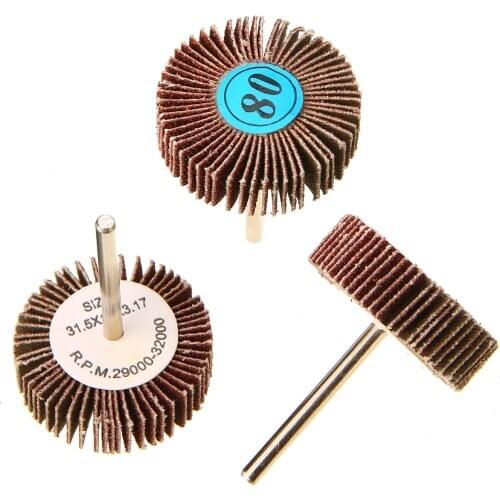 10pcs 80 Grit Flap Sanding Disc Abrasive Flap Wheels Sanding Discs Set for Rotary Power Tool