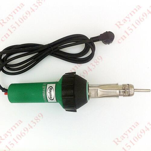 1600W 220V or 110V 50/60hz hot air welder model RAYMA-D1600 hot air welder with one pcs 5mm round nozzle
