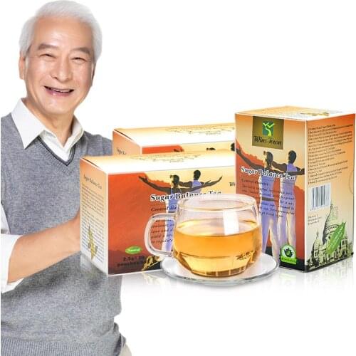 40 Pcs/ 2 Packs Blood Sugar Balance Tea Control Diabetes Tea Lower High Blood Glucose Health Care Tea