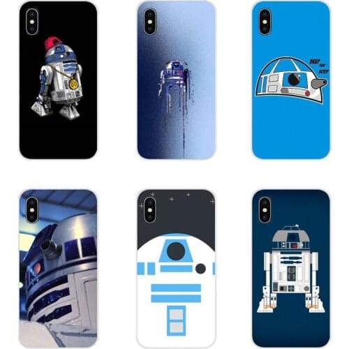 Accessories Phone Cases Covers R2D2 Moon For Samsung A10 A30 A40 A50 A60 A70 M30 Galaxy Note 2 3 4 5 8 9 10 PLUS