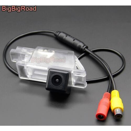 BigBigRoad Wireless Rear View Camera HD Color Image For Peugeot 208 307 Hatchback 307CC For Citroen C4 C Quatre Berlingo (B9)