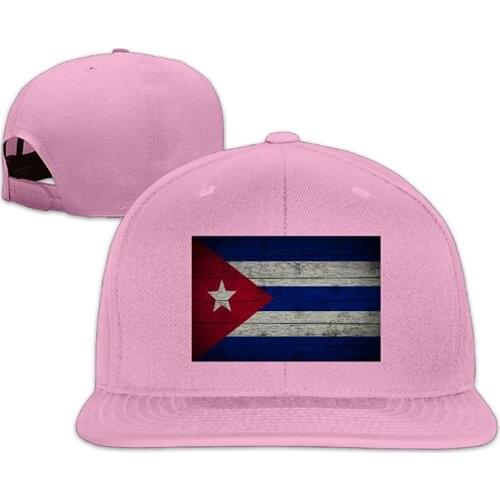 Retro Cuban Flag Baseball Caps Grid Men Women Hip Hop Hat Adjustable Trucker Cap Bandanas