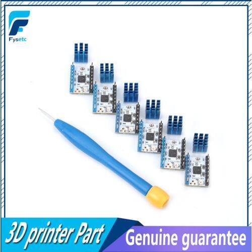 20pcs TMC2208 v1.2 Stepping Motor Driver Stepstick Power Tube Built-in Driver 256 Segments Replace TMC2100 For 3D Printer Parts