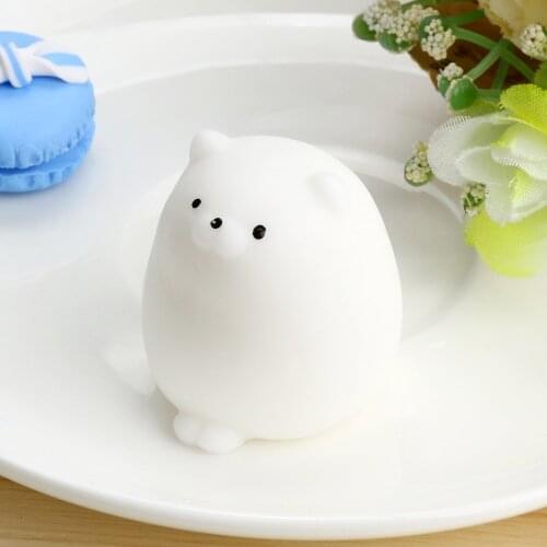 Dropshopper Mini Color Squishy Cute Cat Antistress Ball skuishy Mochi Rising Abreact Soft Sticky Stress Relief Funny Gift Toy