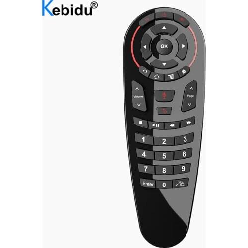 Gyro Sensing G30S Voice Search Air Mouse 33 Keys IR Learning Gyroscope 2.4G USB Smart Remote Control for X96 Android TV Box