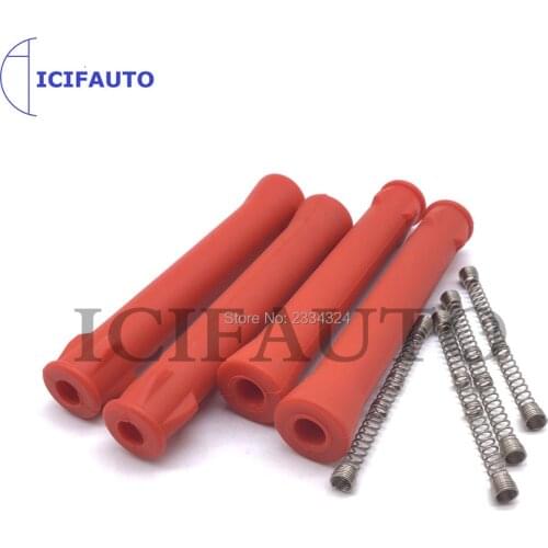 Ignition Coil Rubber Boot With Spring For Lotus Elise Rover 25 45 200 400 Coupe MG 6 TF ZR MGF 1.8 NEC000130 NEC100870 NEC90013A