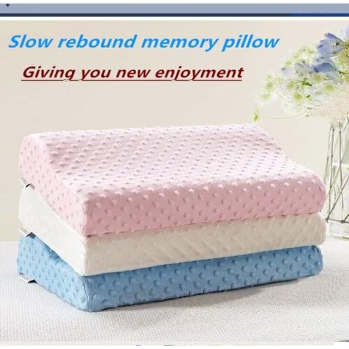 JINYU Soft Pillow Massager For Cervical Health Care Memory Foam Pillow Orthopedic Pillow Latex Neck Pillow Fiber Slow Rebound