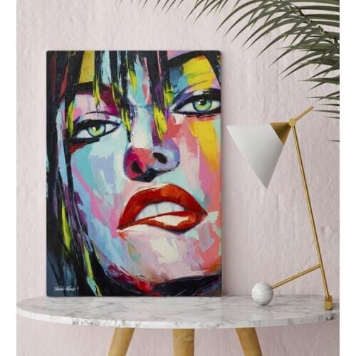 Personalized Modern Abstract Canvas Table (30x50 cm.) 24 Personalized Great Gift Option Custom Design Funny Memories