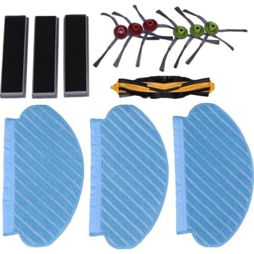 Robot Vacuum Cleaner HEPA Filter Main Roller Side Brush Mop Cloth for Ecovacs Deebot OZMO 950 920 Robotic Vacuum Cleaner Parts