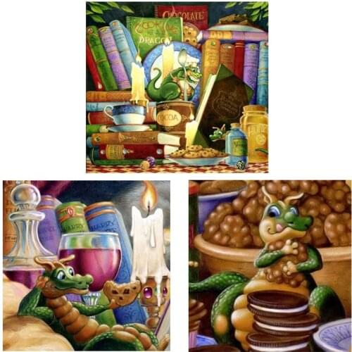 Dinosaur series patterns Counted Cross Stitch 11CT 14CT 18CT 28CT DIY Chinese Cross Stitch Kits Embroidery Needlework Sets