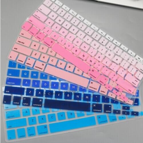 English US Enter Silicone Keyboard Cover Protector Skin Case For Apple Macbook Air 13 Laptop 2017 2016 2015 2014 2013 A1466