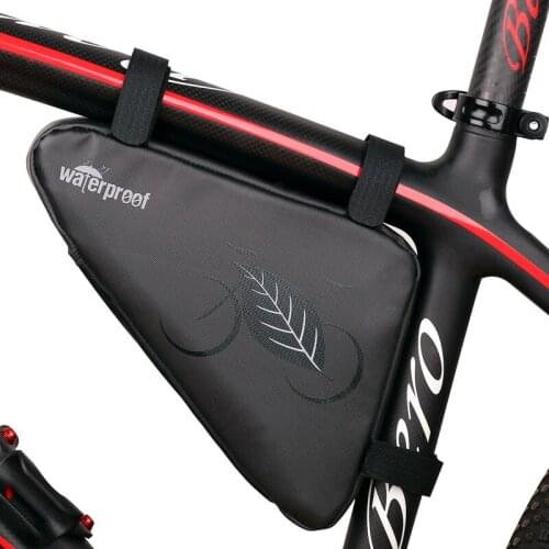 Waterproof Bicycle Bag Front Frame Tube Mountain Bike Triangle Bag Pouch Saddle Panniers Mtb Outdoor Cycling Accessories