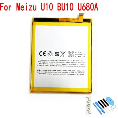 High Quality 2760mAh BU10 Battery For Meizu U10 U680A Mobile phone