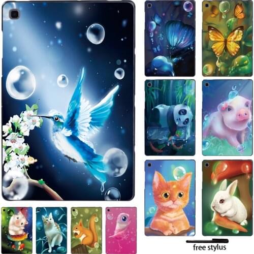 High-quality Tablet Case for Samsung Galaxy Tab S4 10.5/Tab S5e 10.5"/Tab S6/Tab S6 Lite 10.4" P610 P615/Tab S7 Animal Pattern
