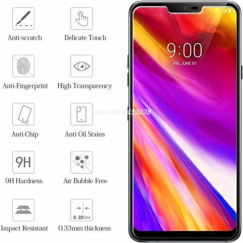 2.5D 9H Tempered Glass For LG V50 G7 Plus Power G7plus G7power Screen Protector For LG G8 G8S ThinQ Protective Film Glass