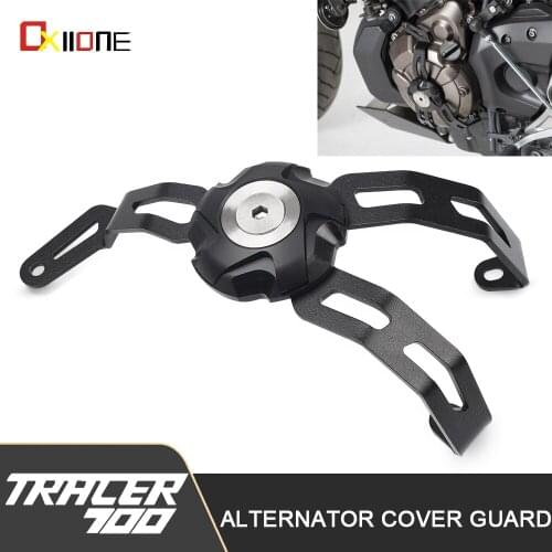 For Yamaha MT07 Trace 700 XSR700 MT 07 Trace700 XSR 700 Xtribute Motorcycle Engine Alternator Cover Guard Clutch Protection