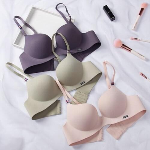 2021New Sexy Bras For Women Push Up Lingerie Seamless Wireless Bralette Fashion Comfortable Brassiere Female Underwear Intimates