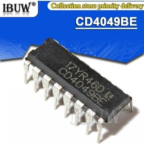 100PCS CD4049BE DIP16 CD4049 DIP-16 CD4049BD DIP