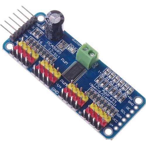 PCA9685 16-Channel 12-bit PWM Servo motor Driver I2C Module For Arduino Robot