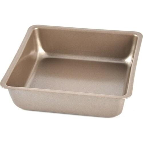 2PCS 4inch Cake Moulds Non-stick DIY Square Baking Pan Mold Kitchen Supply Cake Mold Mini Baking Pan Dish Bakeware