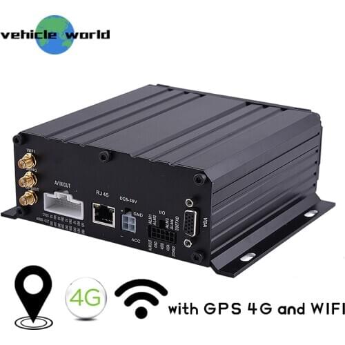 4 Channel 720P AHD GPS 3G 4G WIFI Bus Truck MDVR HDD Mobile DVR