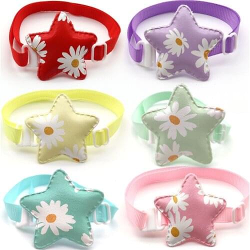 50/100 Pcs New Pet Dog Grooming Product New Star Design Dogs Pet Bowies For Small Medium Dog Pet Supplies Pet Grooming Dog Bows