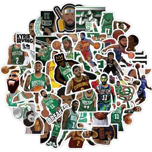 50pcs/lot Irving and James Sticker for Boys Luggage Car Suitcase Laptop Phone Skateboard Motor Anime Pegatina Cool Cartoon