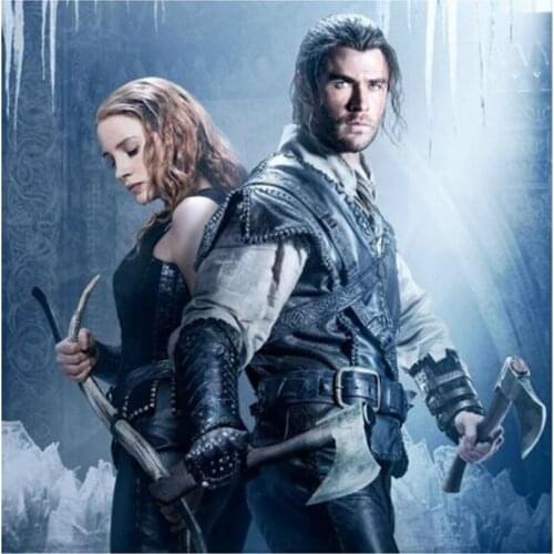 5D DIY Full Round Diamond Painting Movie Poster "The Huntsman Winters War"3D Embroidery Cross Stitch Mosaic Home Decor Art Y409