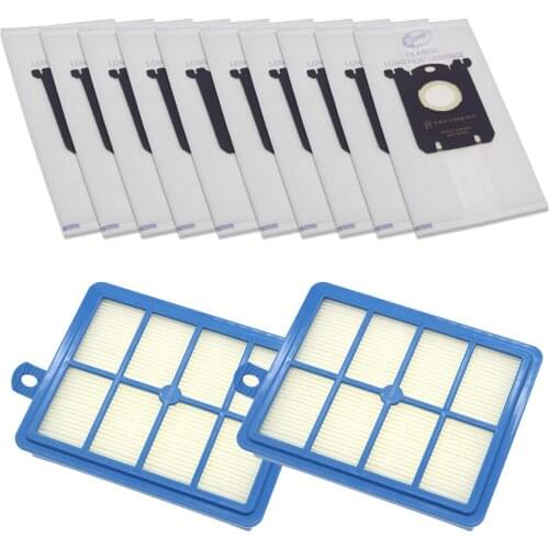 Bpfire Replacement Hepa Filter Dust Bags for Electrolux Vacuum Cleaner Filter Electrolux Hepa and S-BAG for philips bags aeg
