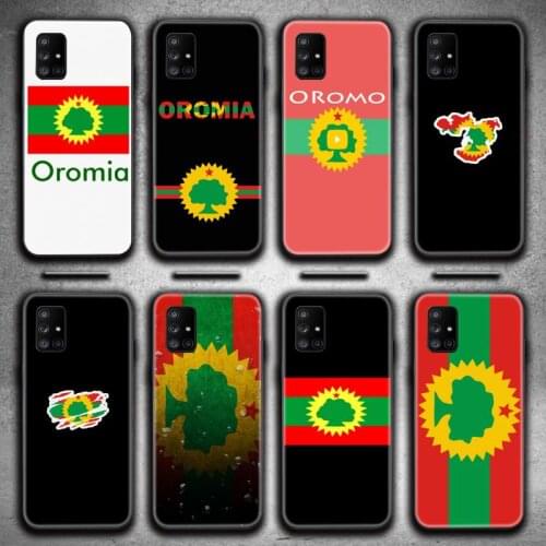 Somali Somalia Oromo Oromia Region Flag Phone Case For Samsung Galaxy A52 A21S A02S A12 A31 A81 A10 A30 A40 A50 A70 A71 A51 5G