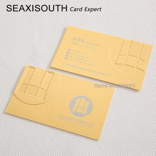 Custom business gold cards foil stamping shining card high quality High-end flash stars Card 285g Seven colors are available