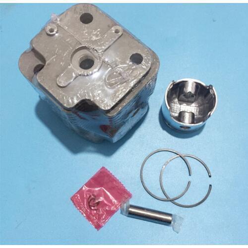 Cylinder piston kit 48mm with gasket fits Chinese 1E48F 48F 63CC 2 stroke engine motor earth auger power drills parts