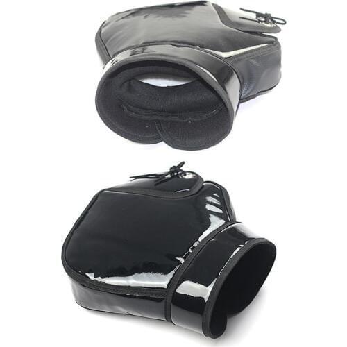 2PCS Unisex Motorcycle Handle Bar Muffs Gloves Leather Waterproof Windproof Warm Cover Gloves For Winter Motorcycle Gloves