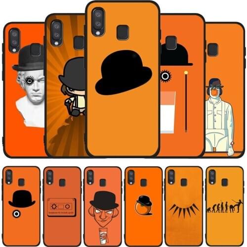 A Clockwork Orange Film Anime Soft Case For Samsung A10 A30 A40 A50 A70 M10 M20 M30S M40 A01 A21 A31 A51 A71 A20E black Case