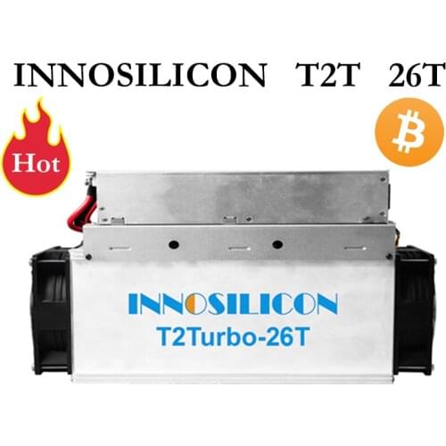 New Innosilicon Bitcoin Miner T2T 26T 24T 30T 32T 37T BTC BCH Miner with psu Better Than Antminer S9 z9 b7