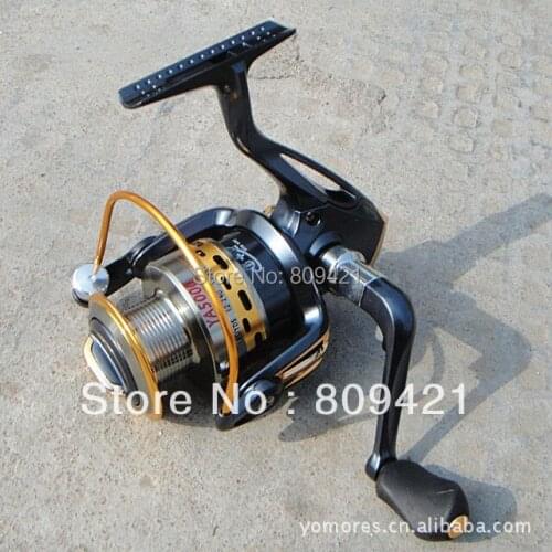 Whole Sale 20pcs/lotNew Aluminum 6 BB Ball Bearing Fishing Spinning Reels 5.5:1 YA4000