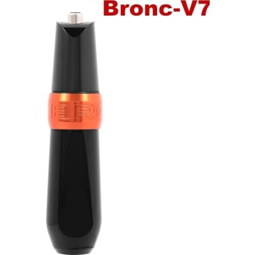 Original New BRONC-V7 Swiss Motor Orange Rotary Tattoo Machine With RCA Cord Line Free Shipping
