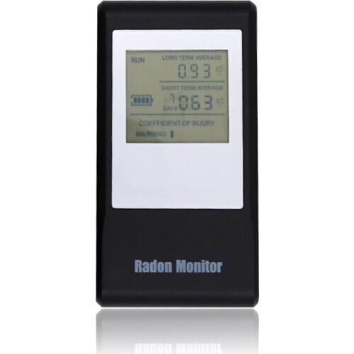 Rechargeable Lithium Battery 1000mAH Radon Test Portable Radon Detecting Device Radon Gas Analyzer